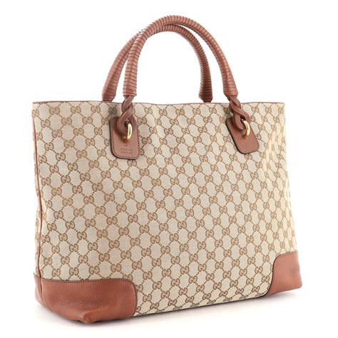 gucci tote with braided handle